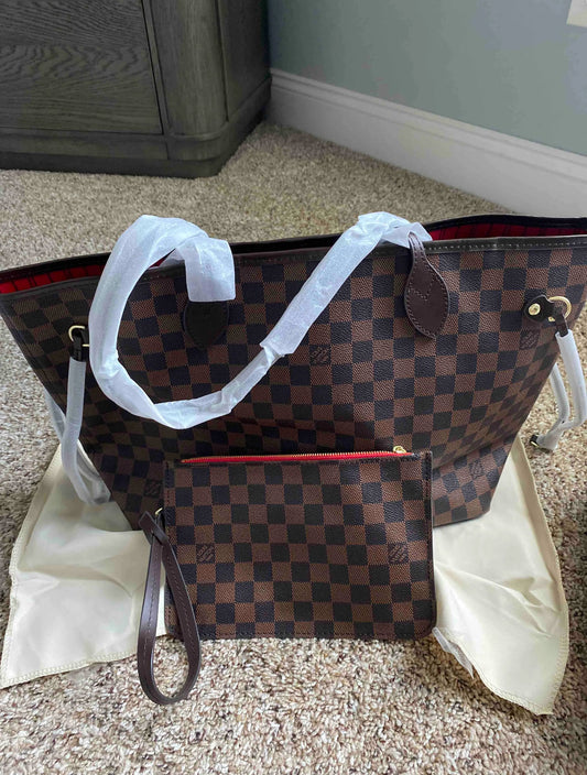 LV Neverfull Purse (Brown)